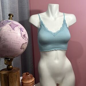 Forever 21 Seamless Lace-top bralettes